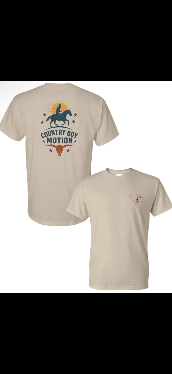 Country Boy Motion shirt mockup
