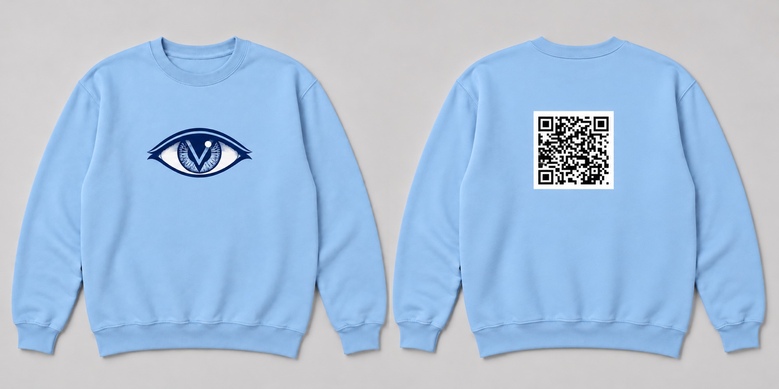 CBM 3rd Eye QR shirt mockup