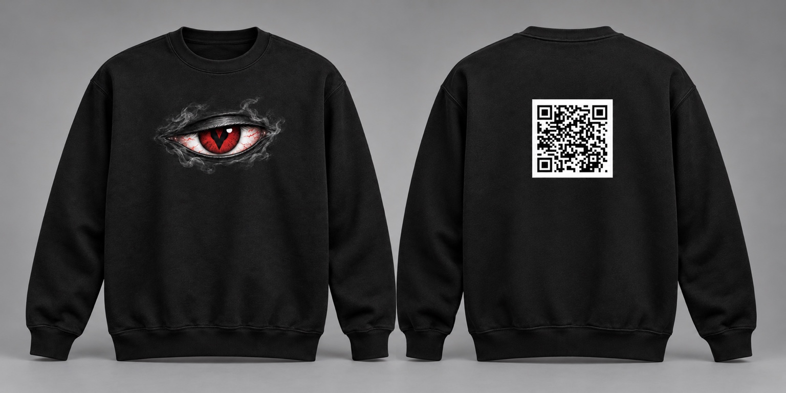 CBM 3rd Eye QR shirt mockup